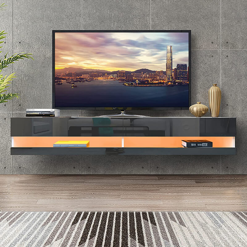 TS004 TV Stand with LED Lights